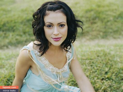 allyssa mae lao nude|ALYSSA MILANO Nude .